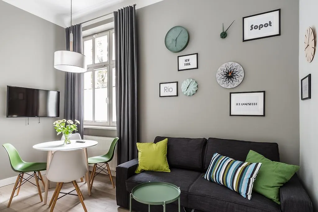 Sanhaus Apartments - Chopina 13 - Apartamenty W Centrum, 5 Minut Od Plazy I Deptaka Sopot